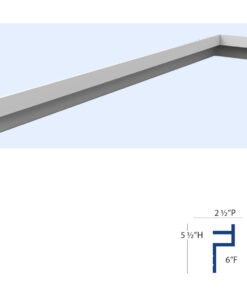 Asheville Molding for Indirect Lighting (Tall)