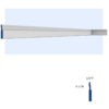 Product image of New York Baseboard Molding and Casing with profile illustration showing a 4-1/2 inch height and 3/4 inch projection.