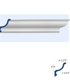 Cathedral & Vaulted Ceiling Molding for Indirect Lighting