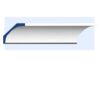 1/4 Round Cove Crown Molding (Small)