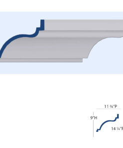 Russell Large Cove Molding