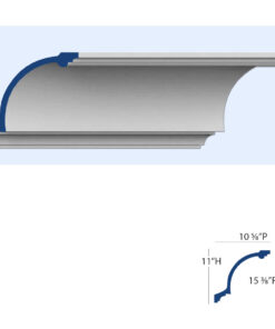 Classic Extra Large Cove Molding