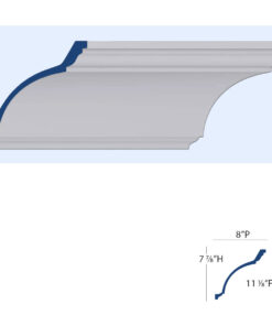 Large Classic Cove Molding
