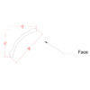 1/4 Round Cove Crown Molding - Image 8