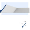 Medium San Francisco Modern Molding for LED's with 4 11/16-inch Height, 3 7/8-inch Projection, and 6-inch Fascia